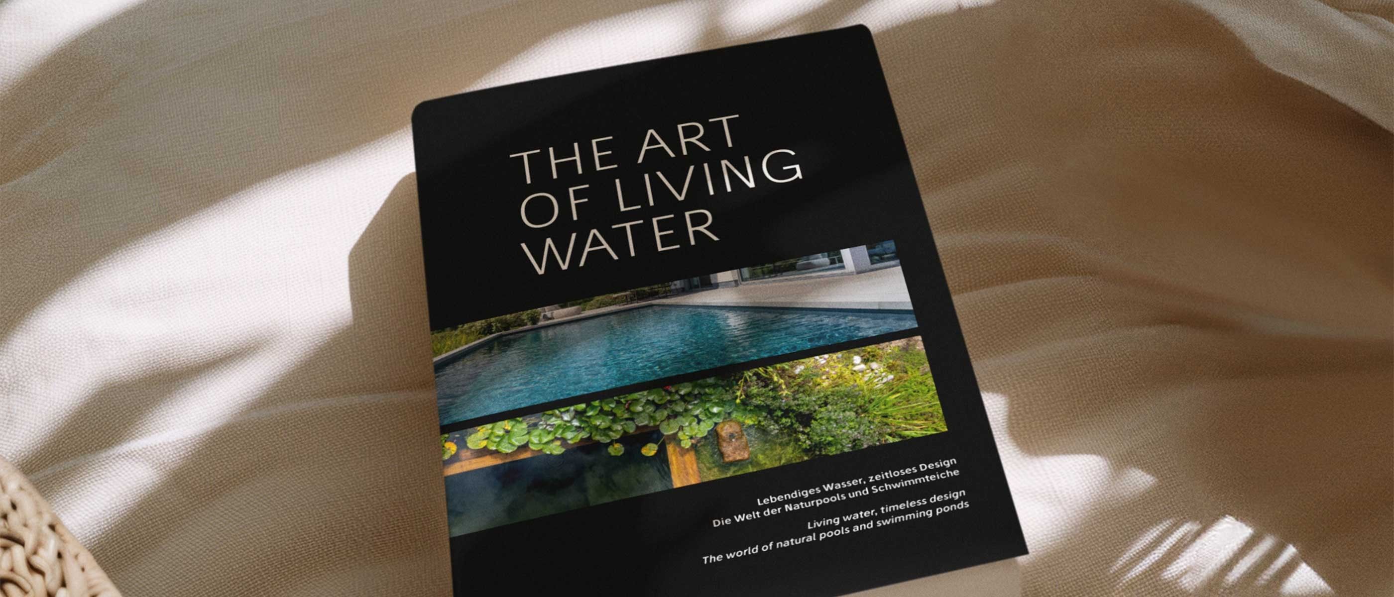 Cover photo from the photo book The Art of Living Water by Biotop