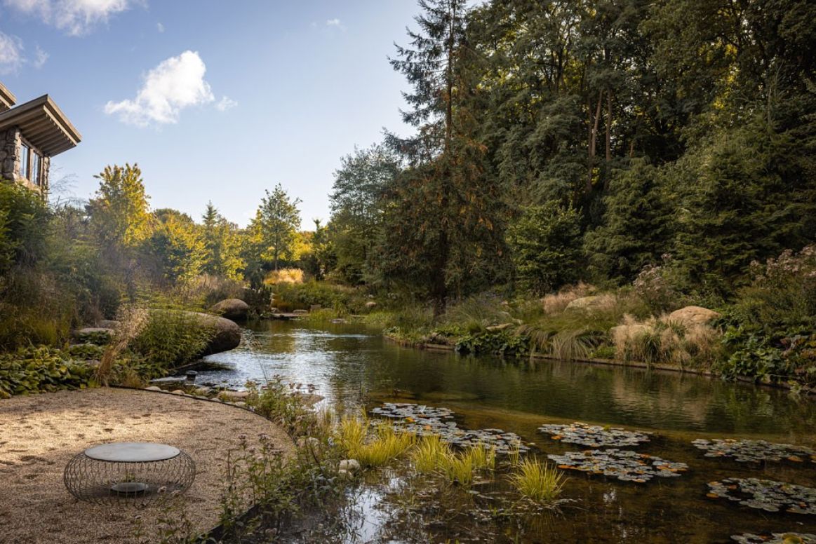 The Biotop Design Award 2025 displaying the1st place of outstanding Swimming Ponds