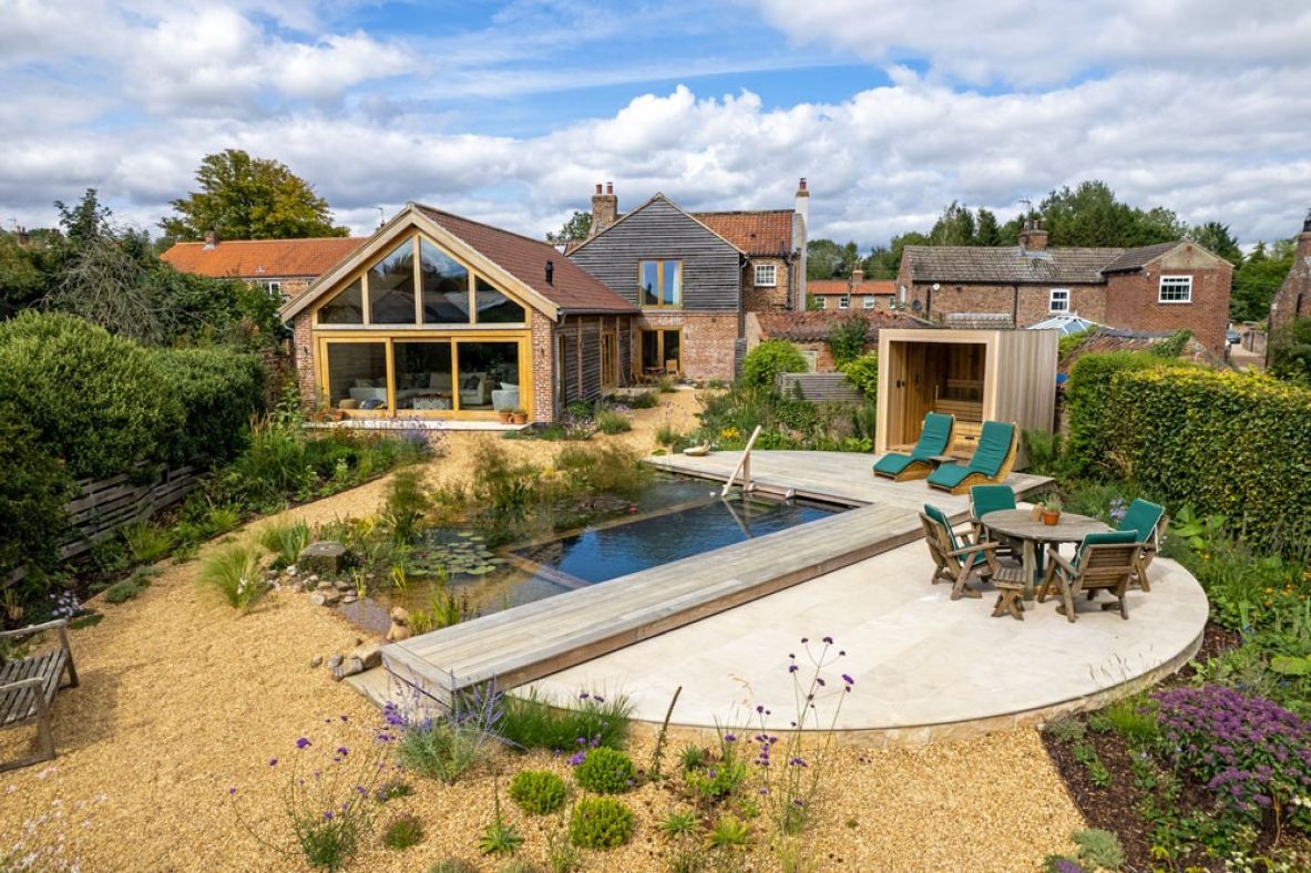 The Biotop Design Award 2025 displaying the 3rd place of outstanding Swimming Ponds