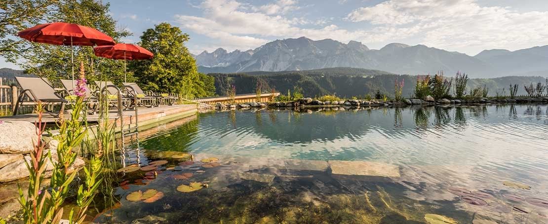 Unique technology from Biotop for crystal clear water even in hotel facilities