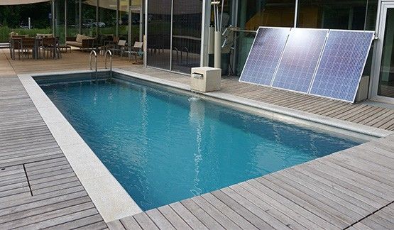 Biotop Living Pool after conversion from a chlorine pool