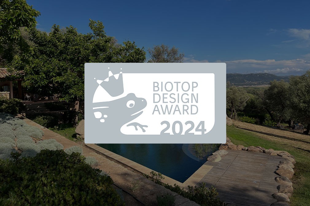 The Silver placement of the Design Award 2024 in the Swimming Pond category