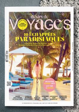 Pressemitteilung Desire de Voyages Juliausgabe 2024 Plaisir de se Baigner dans sa piscine comme en pleine nature