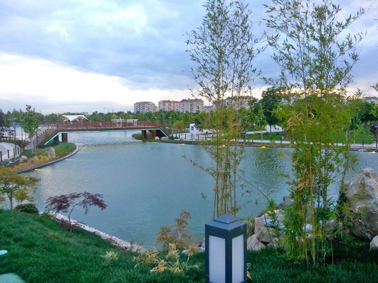 Konya Karatay Park Lanscaping Pond